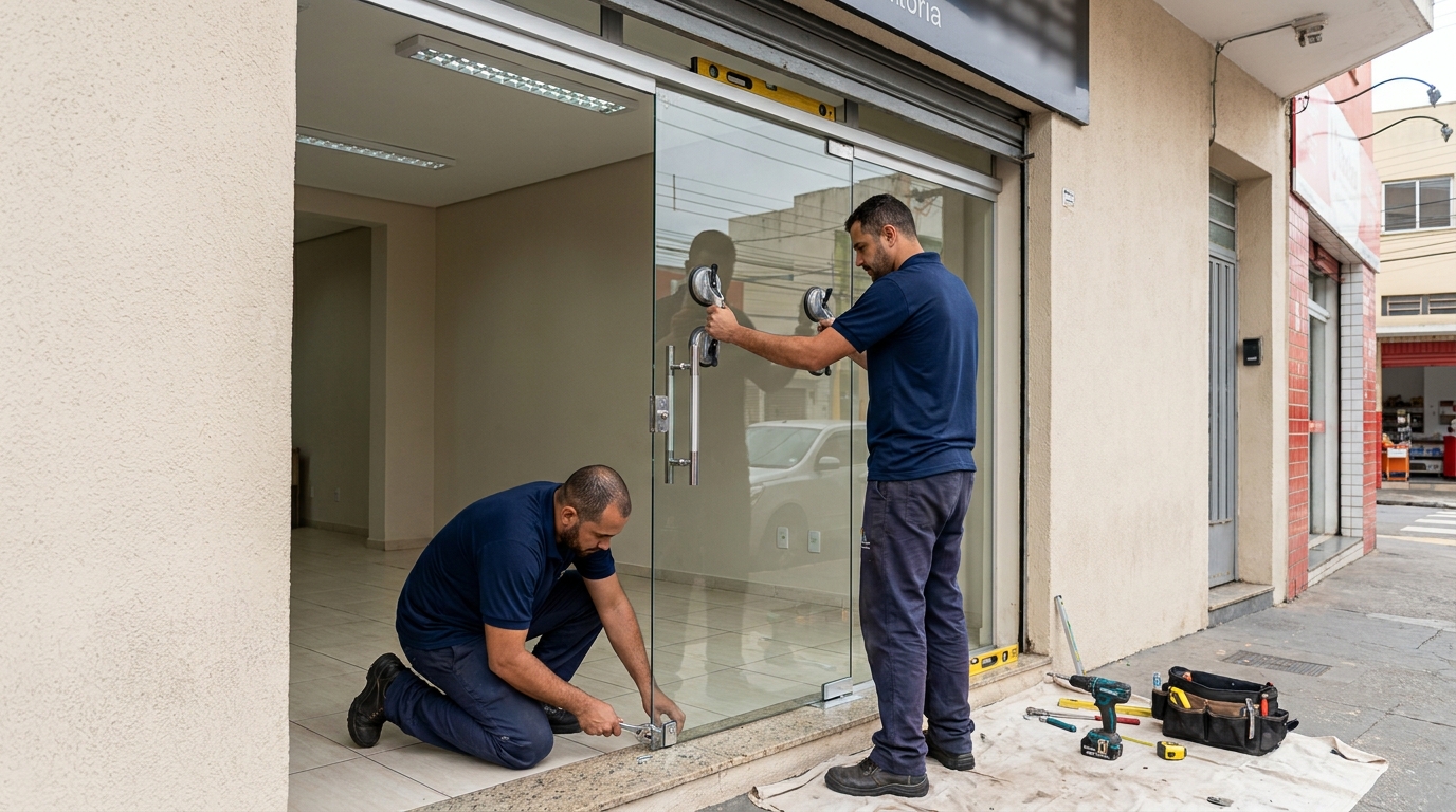 Portas Residenciais e Comerciais em Jundiaí‑SP